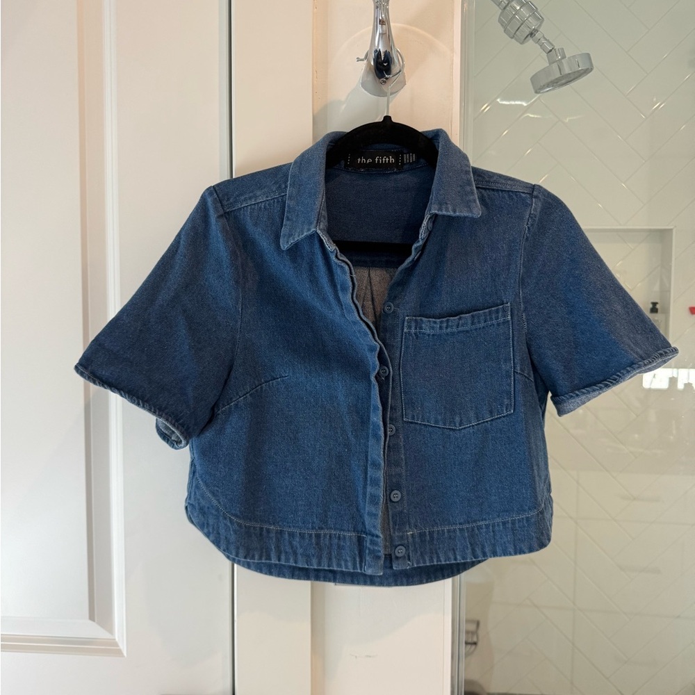 The Fifth Label Blue Button Down Shirt